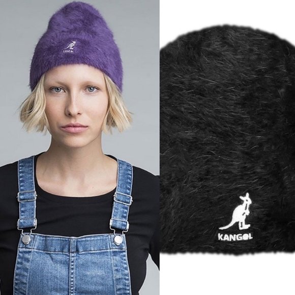 Kangol Furgora Skull Cap Black Angora 